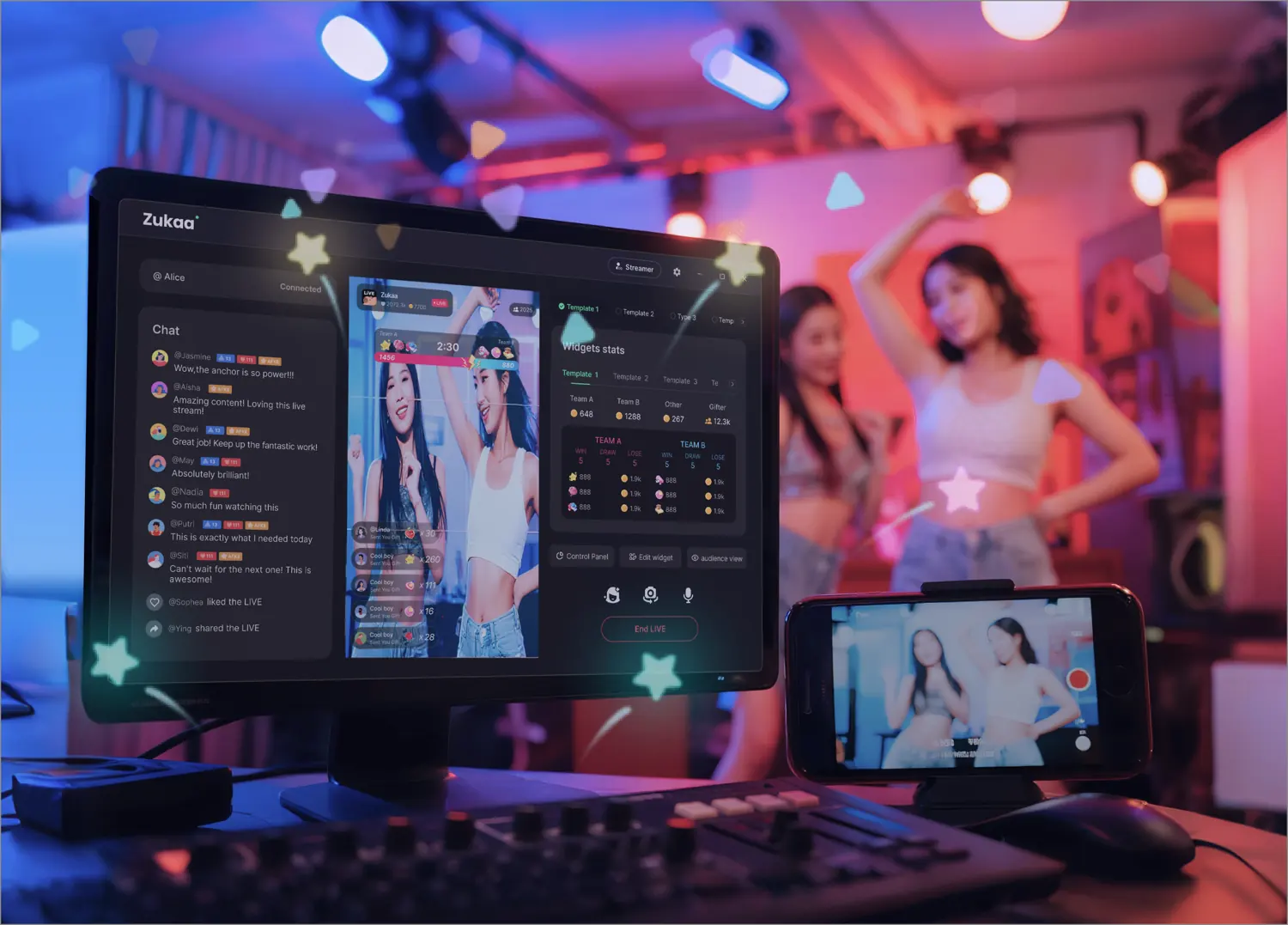 app screen